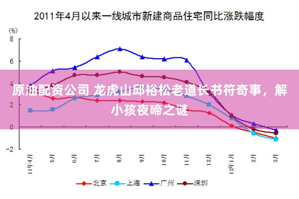 原油配资公司 龙虎山邱裕松老道长书符奇事，解小孩夜啼之谜